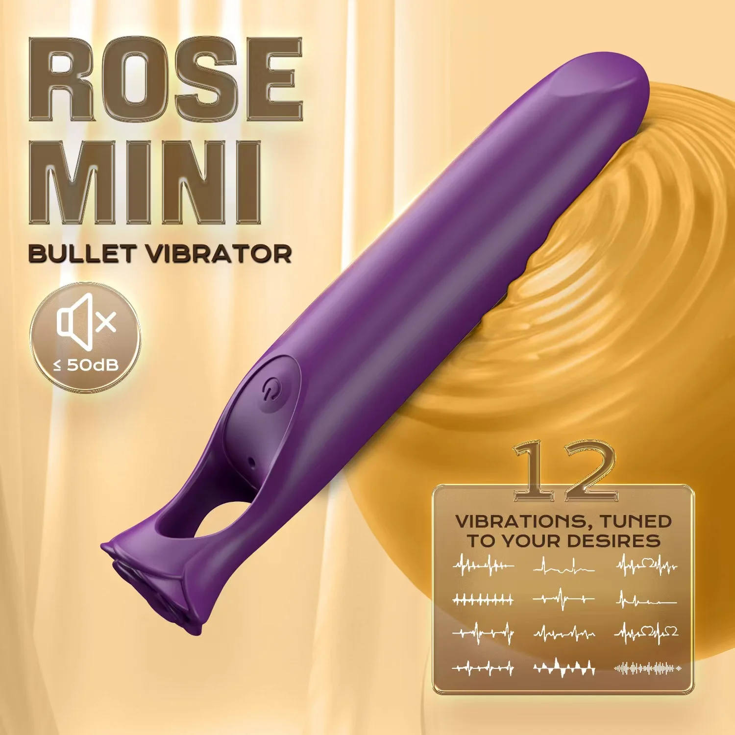 New York  Rose Bullet Lipstick Double vibrator Female Waterproof Silicone Couple Wholesale Sex Toys Orgasm Massage