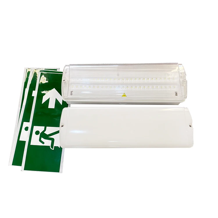 135lm/150lm 220-240V BAIYILED 0℃-40℃ Ni-cd Self Contained Emergency Light LED Wall Mounted IP65 Industrial with 3 Hours Duration