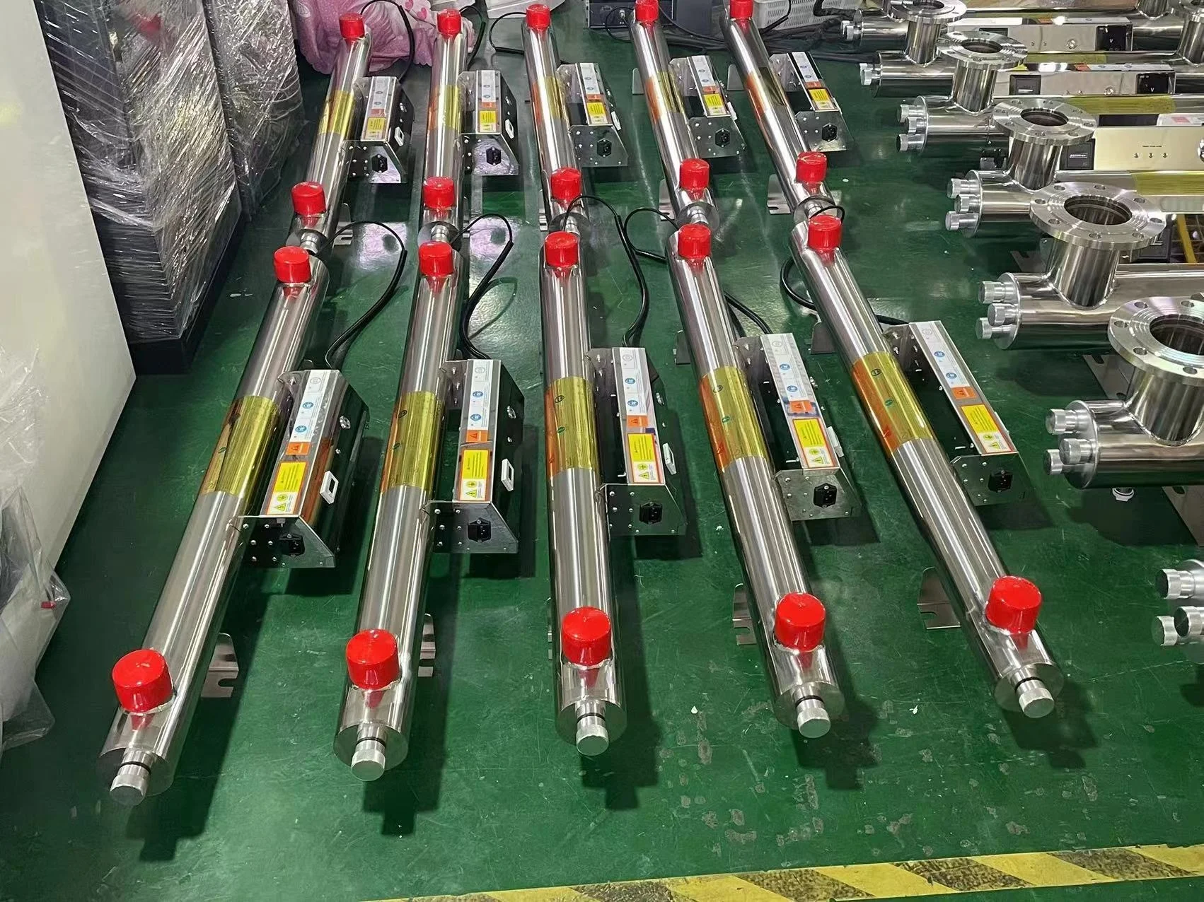 55W 84GPM Drinking Water Filtration UV System for Home Well Water with Timing Ballast