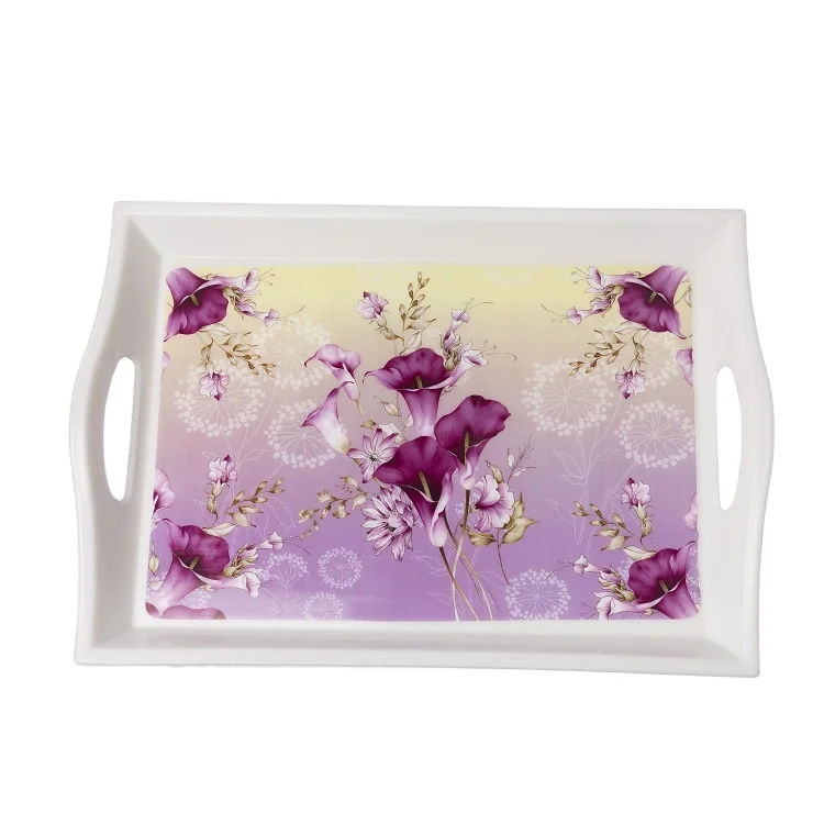Plastic plate print in mold label iml