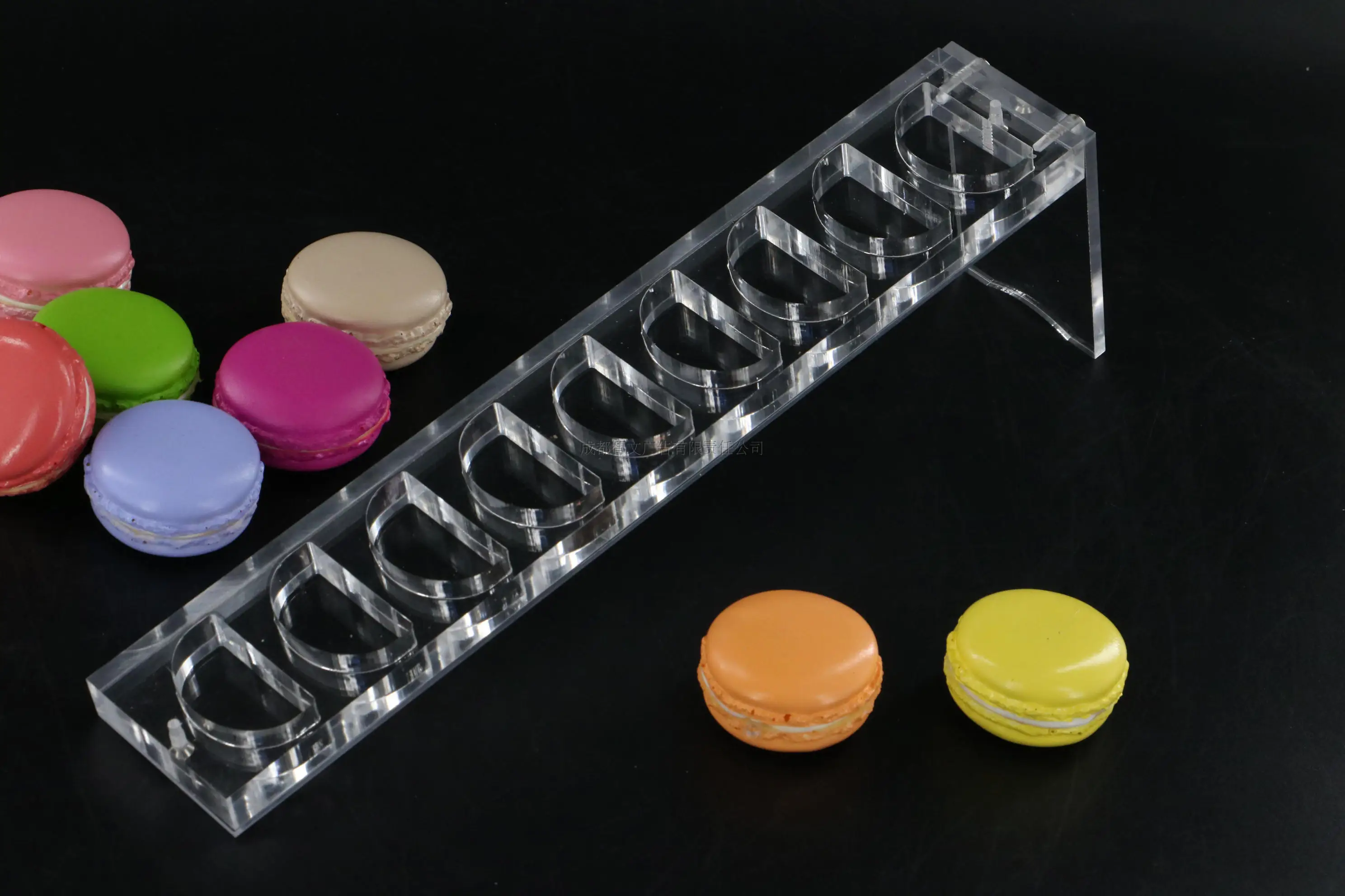 Acrylic Macaron dessert display shelf props decoration cold dinner dessert table cake shop window decoration model decoration