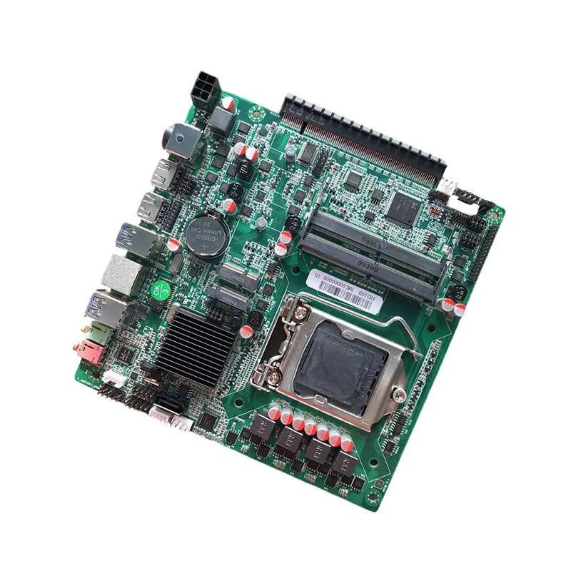 H310 LGA1151 SATA3.0 M.2 PCI-E 16X HD VGA DDR4 USB3.0 Gigabit Ethernet Mini PC ITX Motherboard for i3 i5 i7 6th 7th 8th 9th CPU