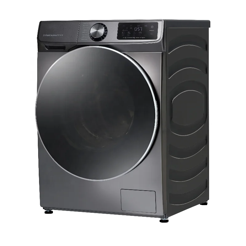 New Condition 10kg Automatic Front-Loading Electric Washing Machine Manual Power Source Options Household Hotel Use Outdoor