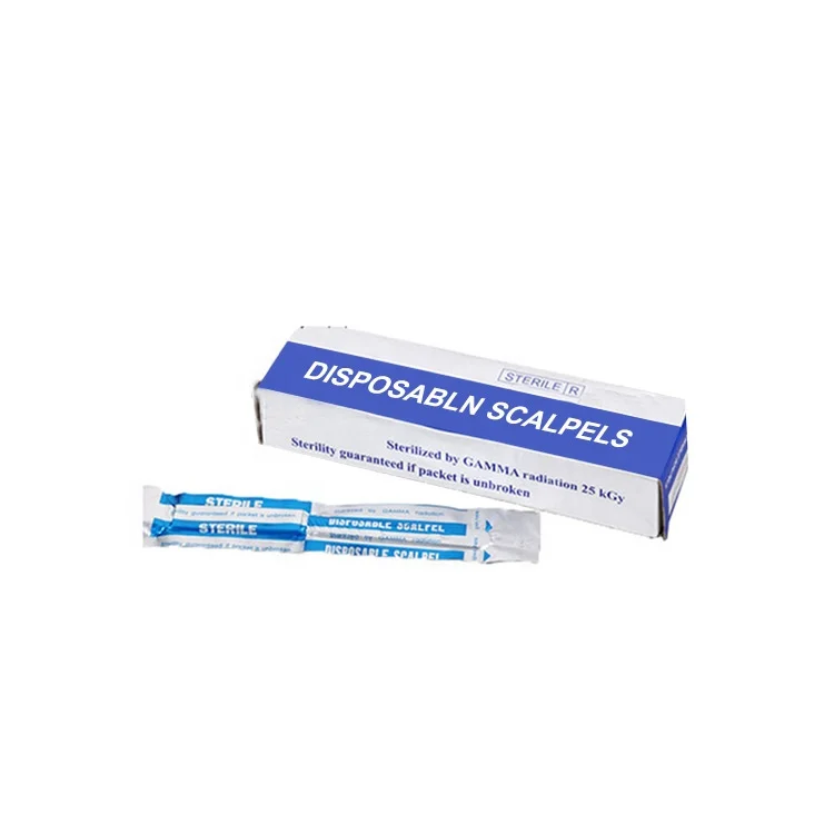 Stainless Steel Disposable Sterle Scalpel Surgical Scalpel