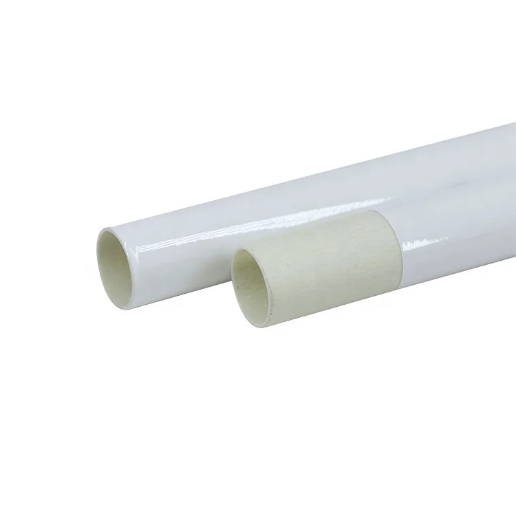 Лидер продаж, труба из стекловолокна, плетеная Стекловолоконная композитная труба из углеродного волокна