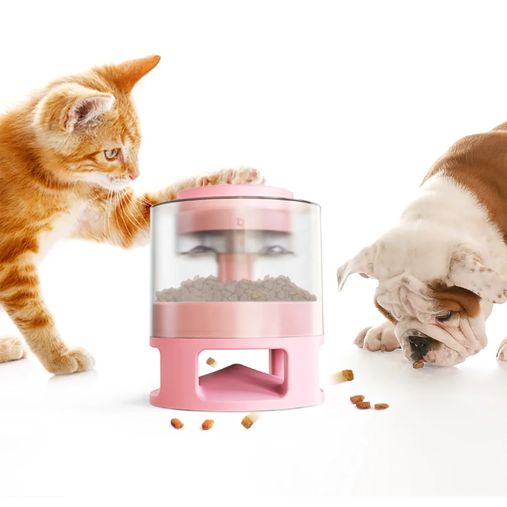 Multi-Color Pet Bowl Automatic Pet Feeder cat and dog general interactive fun feeder