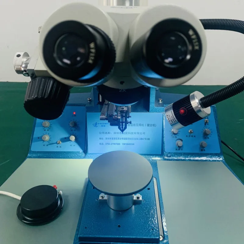 Silicon aluminum wire chip bonding machine wedge welding heavy wire bonder aluminum wire bonding machine semiconductor device