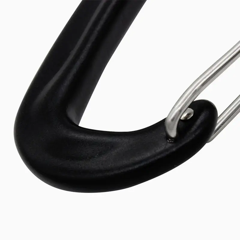 Critically Acclaimed Aluminum 6061 D Shape Steel Custom Carabiner Light For Camping /Fishing /Hiking