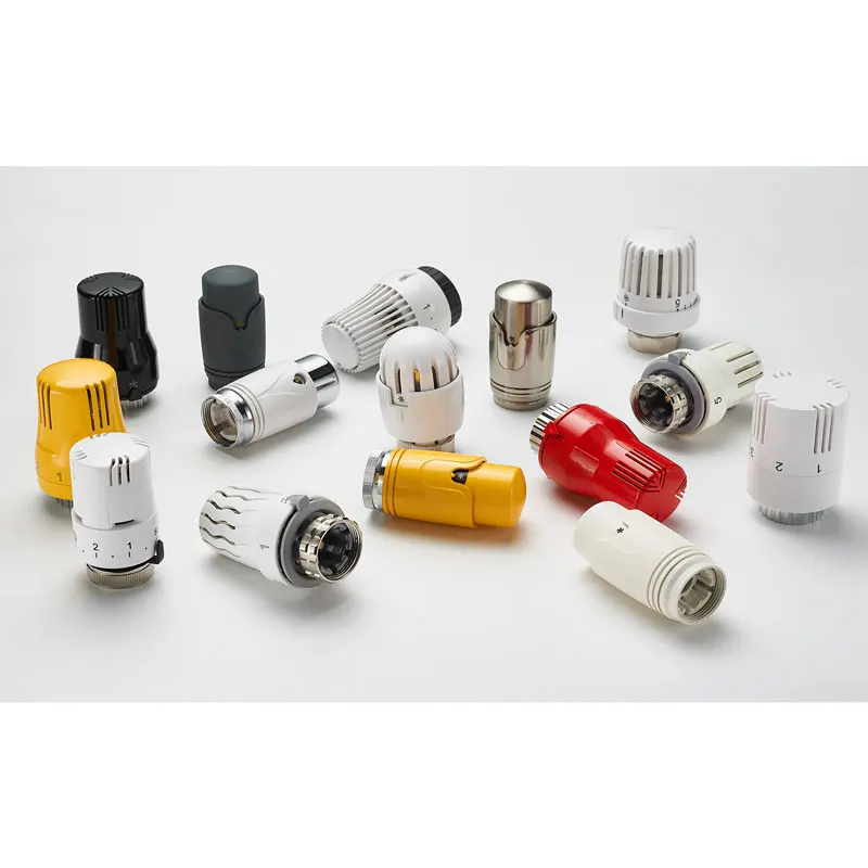 New remote control trv water heating Thermostatic Radiator Valve head with Remote Sensor