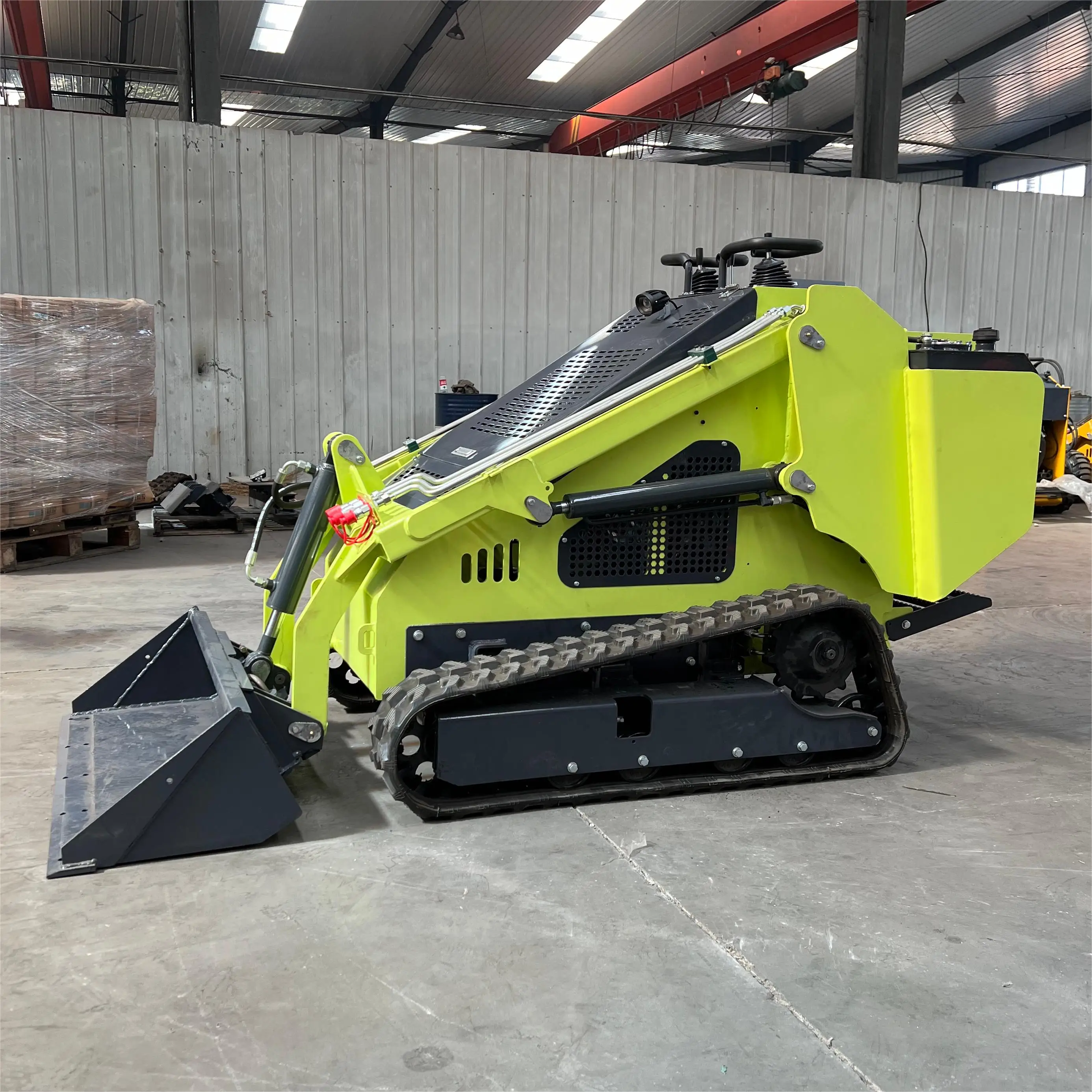 Free Shipping Wheeled Skid Steer Loaders EPA Euro5 Compact Tracked Skid Steer Loaders