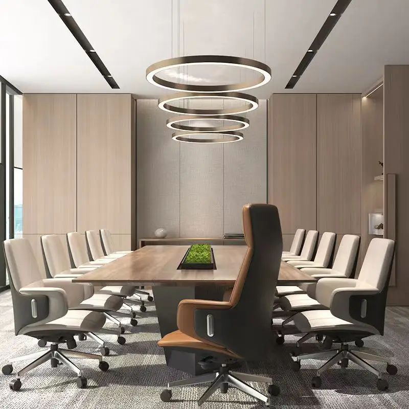 Italian light luxury boss chair leather office chair president big class chair