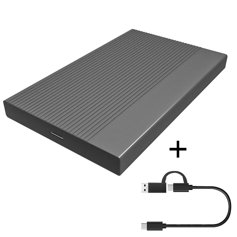 Сверхтонкий внешний SSD портативный SSD 512GB 1TB 2TB твердотельные накопители PSSD встроенный SSD SATAIII