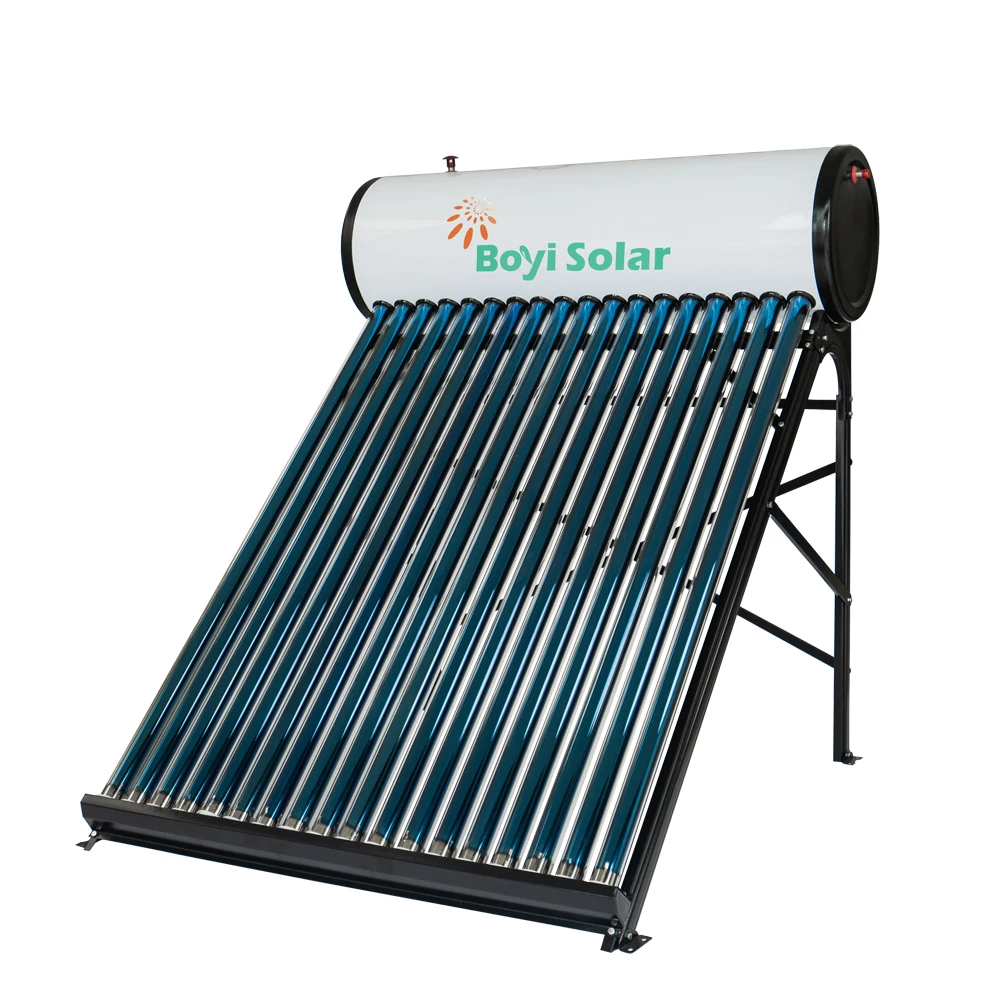 non-pressure vacuum tube water solar heater collector