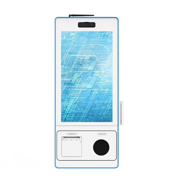 Wholesale OEM Kiosk 21.5-inch Touch Self Service  Machine for Retail,supermarket,restaurant Windows J6412 Quad-Core 2.0Ghz 4GB