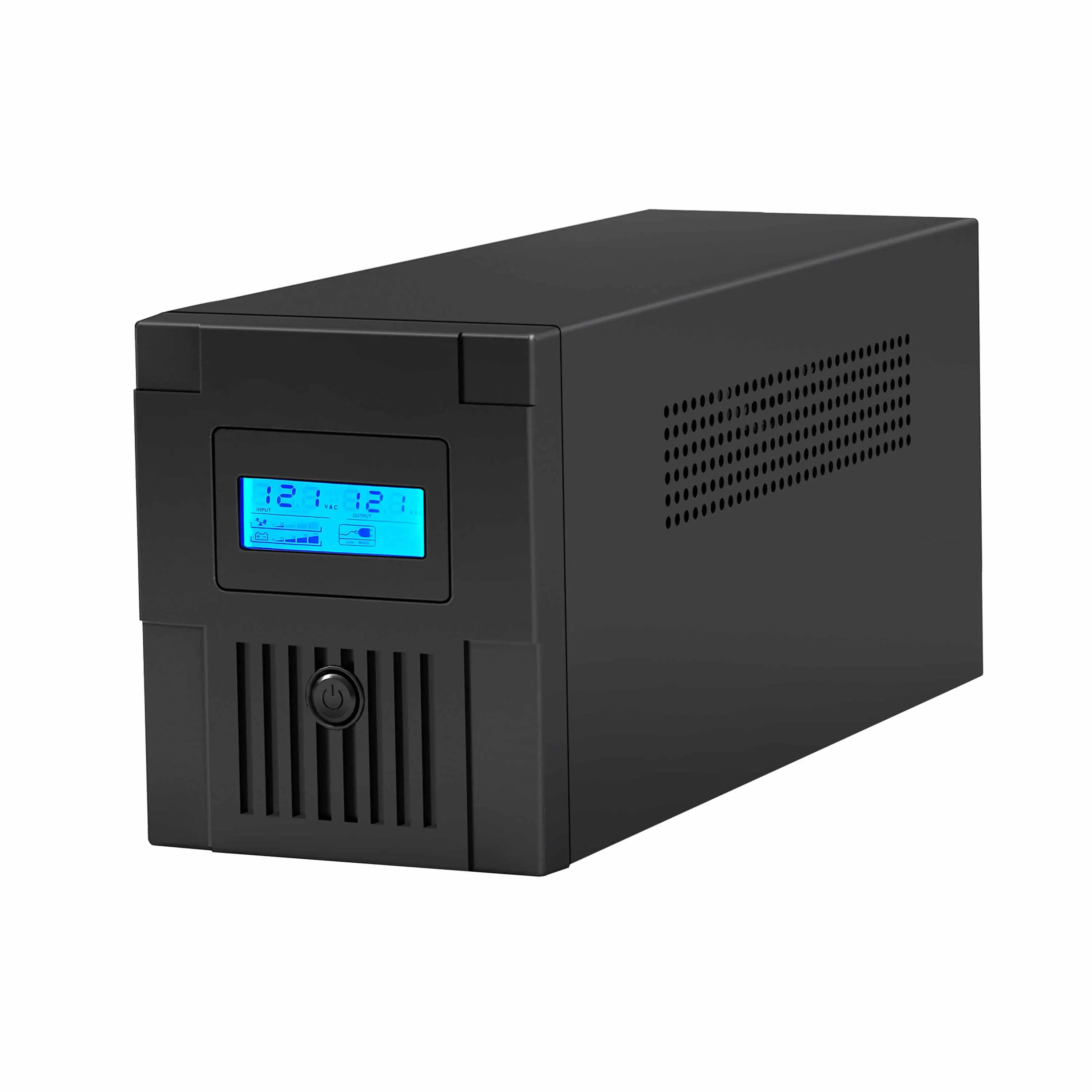 1000Va Line Interactive UPS With LED LCD LEM Screen Display And Cold Star Function UPS power supply For Office Computer