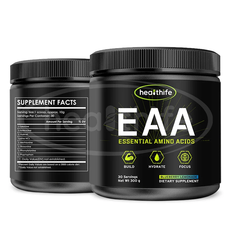Порошок аминокислоты FocusHerb EAA 300 г/банка незаменимых аминокислот