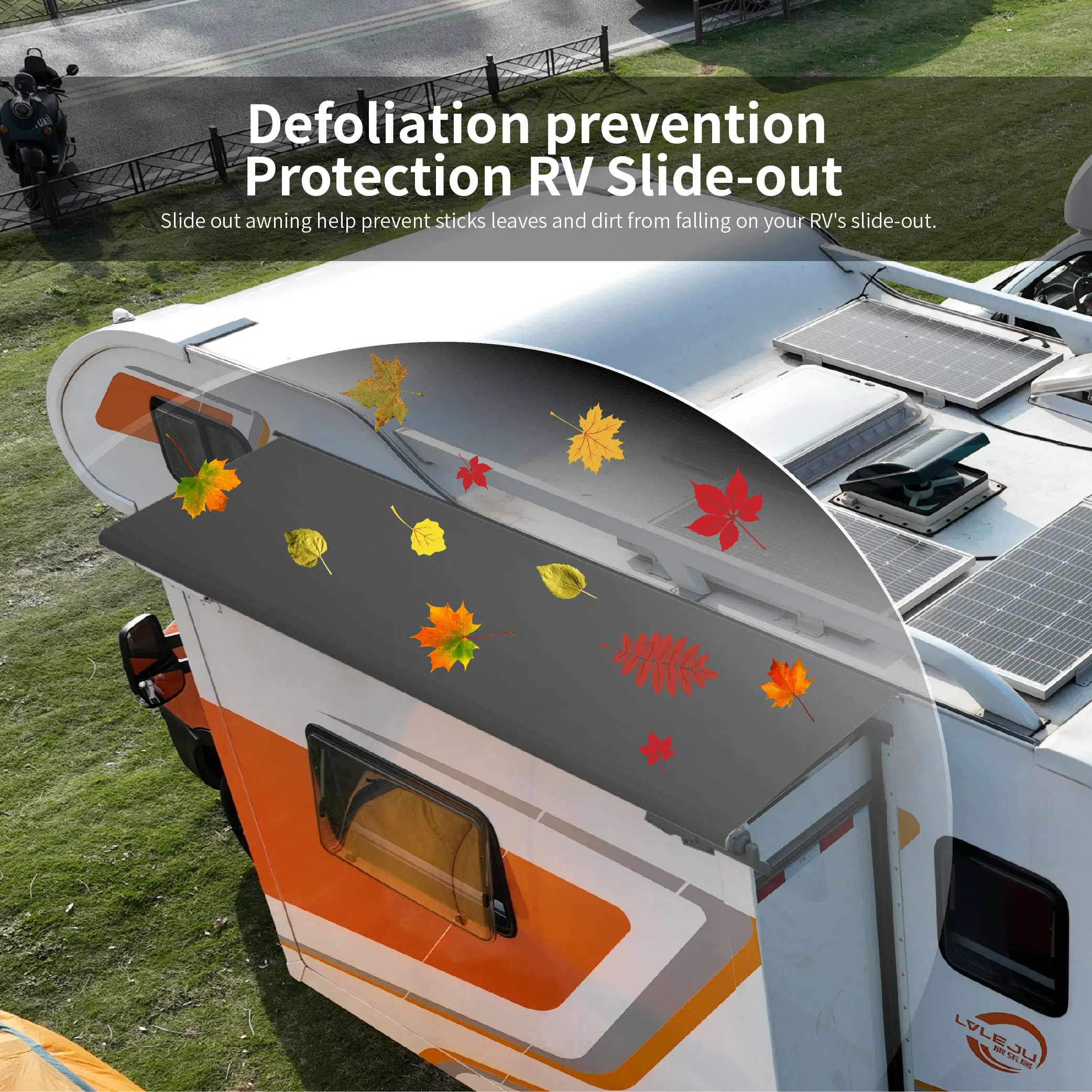 Awnlux America Design 15ft RV Slide Out Caravan Trailer Camper Awning For Sale