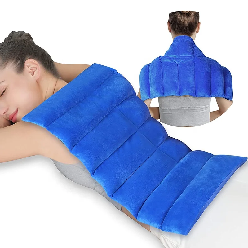 rehabilitation therapy supplies custom reusable microwave heat pad for back pain