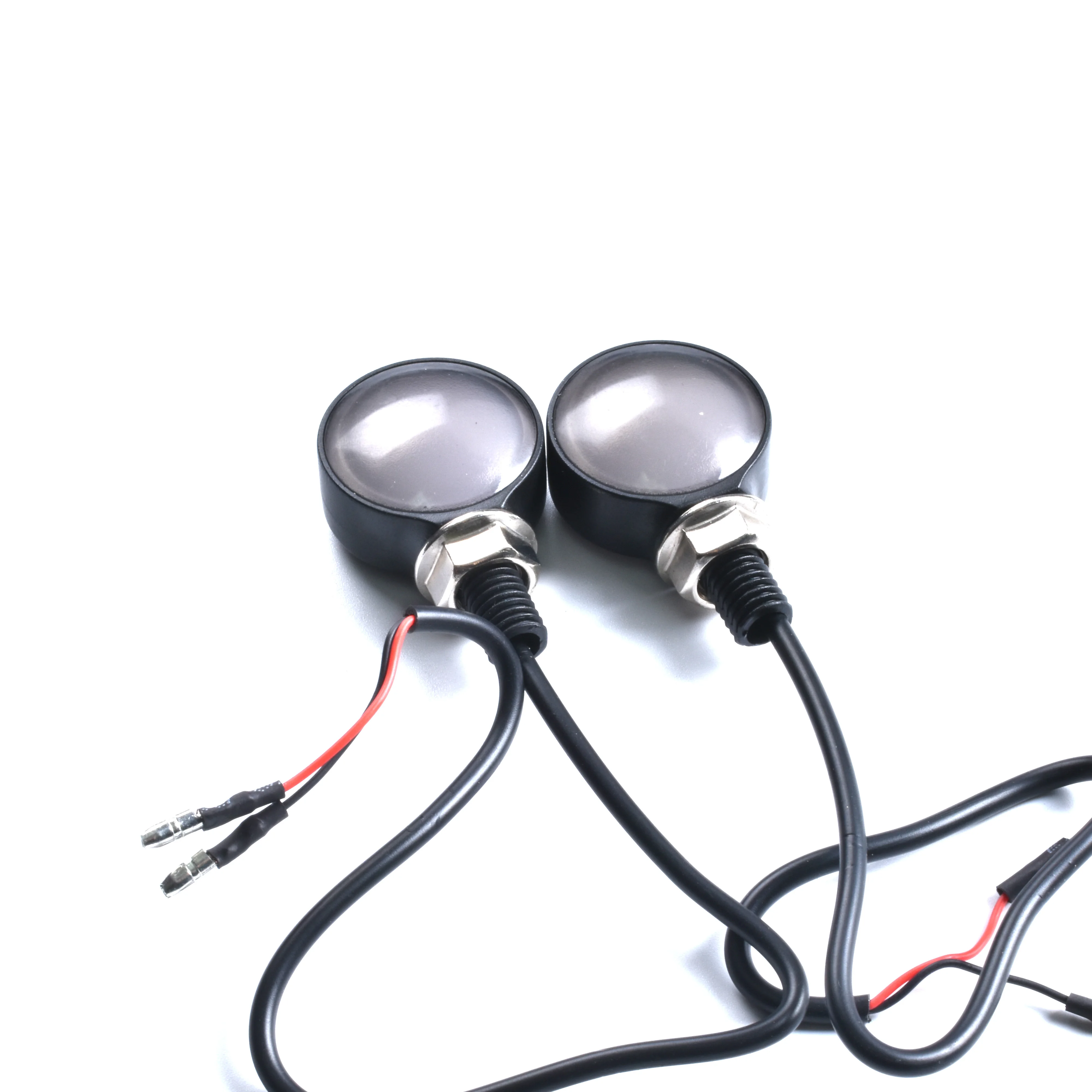 Universal DC 12v Motor Cycle Indicator Running Signals Side Light Flashing Motorcycle Turning Circular Light Scooter Led Lights