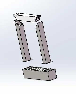 Decorative outdoor water fountains corten steel water curtain outdoor