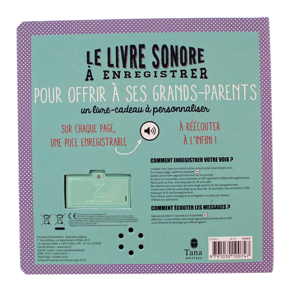 Sound Greeting Card Module for Promotional Gift