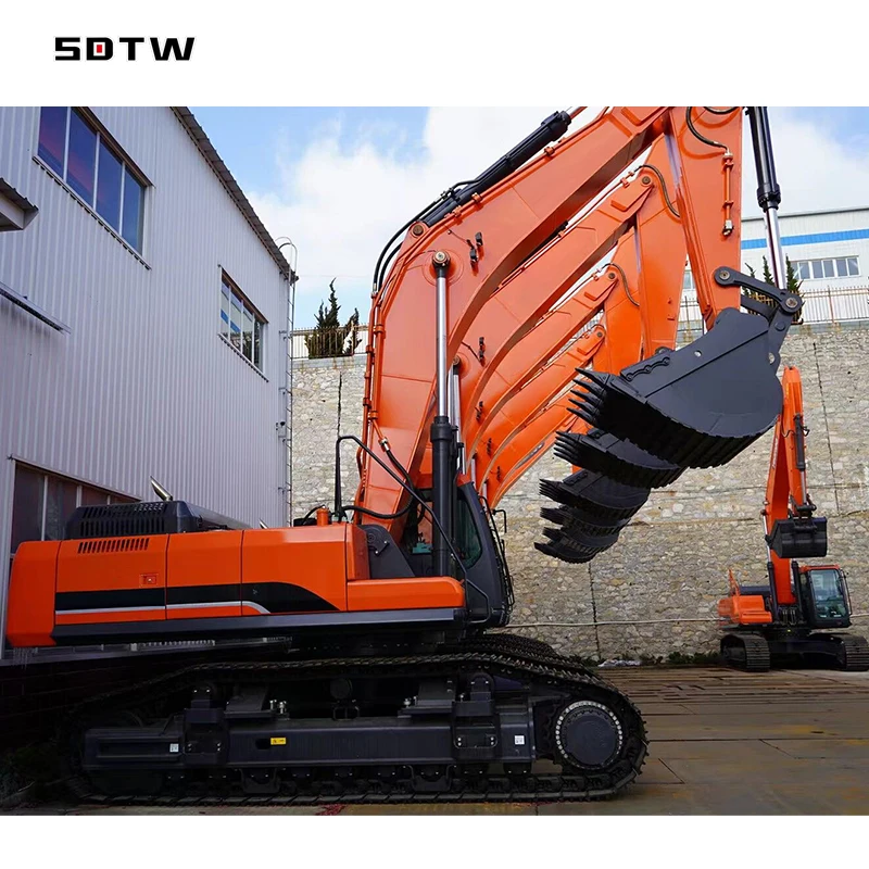 SDTW TW520 51t 3 m3 bucket Huge Mine Use Hydraulic Excavators with Doosan Engine and Import Hydraulic System