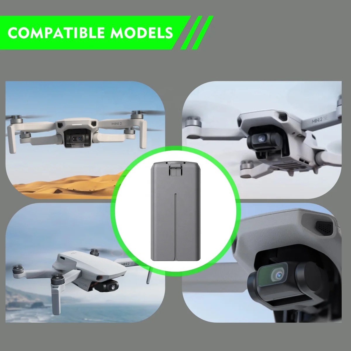 DJI Mavic Mini 2 Battery 7.7V 2400mAh Drone Batterie Intelligent Flight Replacement DJI Mavic Mini2 Battery