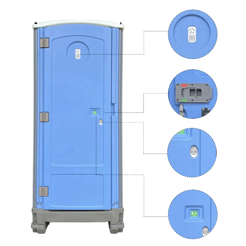 Custom bathroom Mobile Simple Room Hotel Family Dormitory Modular integrated shower room Foldable Integrated shouwer cubicle
