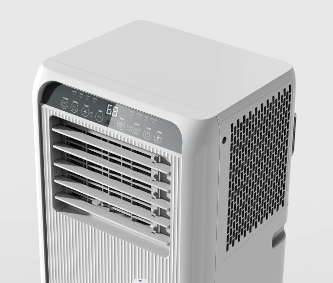 7000BTU Quality Smart Home AC Mobile  Portable Air Conditioner with Cooling and Heating, WIFI