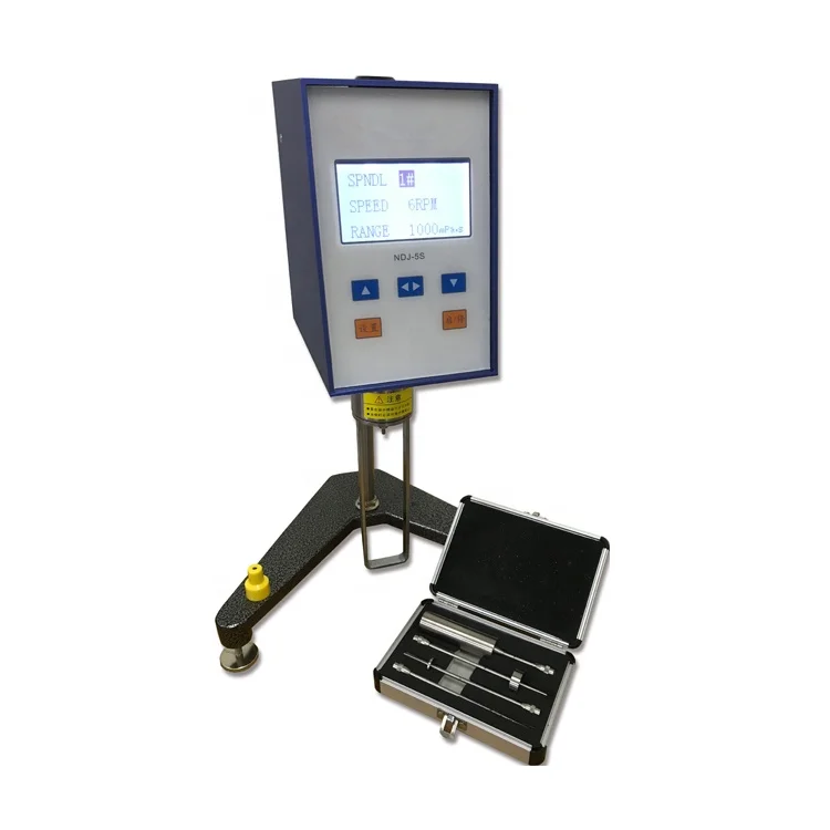 NDJ-5S  viscosimeter digital rotational viscometer