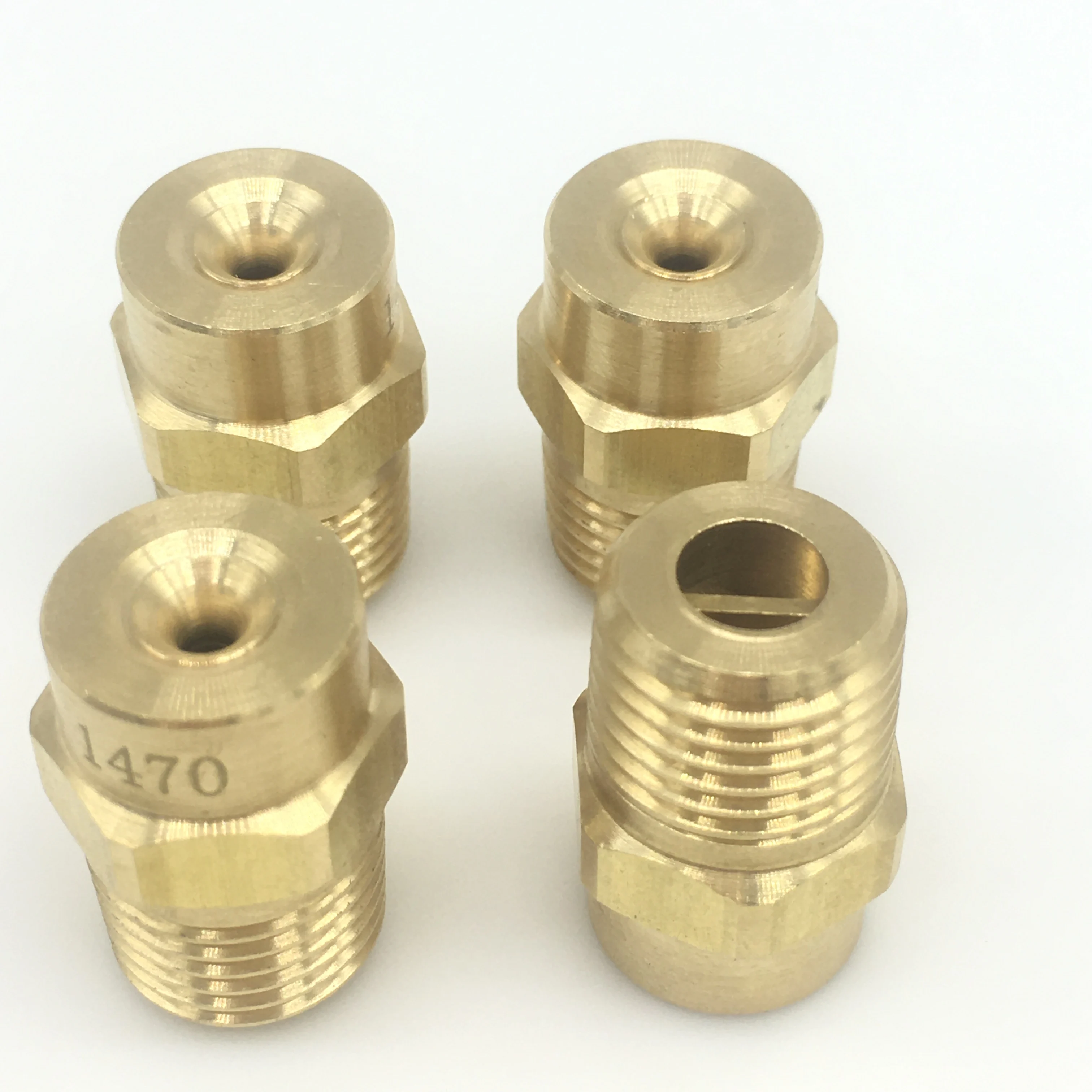 PNR DBU 1370 1470 brass full cone spray nozzle for continuous casting machine cooling