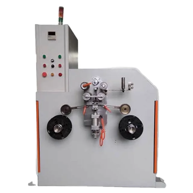 Pneumatic Automatic Reel Changing and Winding Machine with Pneumatic Cutter - Wire Drawing Rolling Up Machine