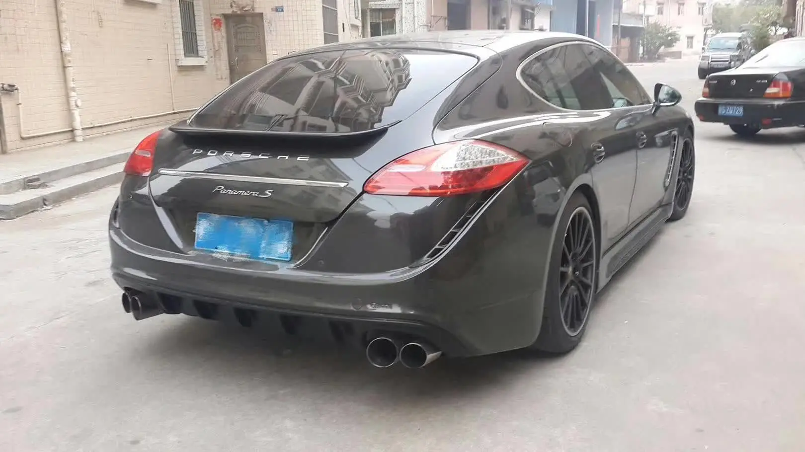 BETTER High Quality Car body kit For PORSCHE PANAMERA 970 2009-13 To CARACTERE STYLE front rear bumper side skirts spoiler