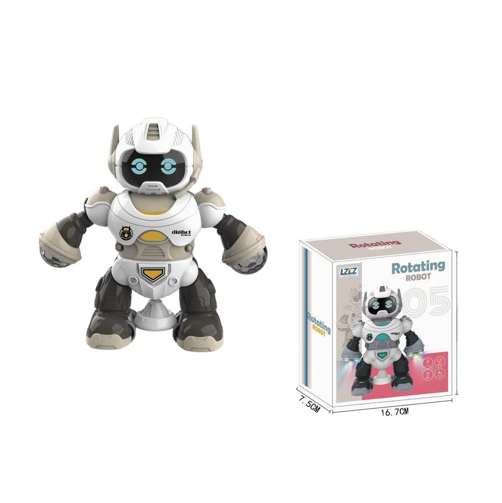 2022 intelligence toy hotsale 2019  Intelligent robot toy for child tumbler robot with sound light music dancing