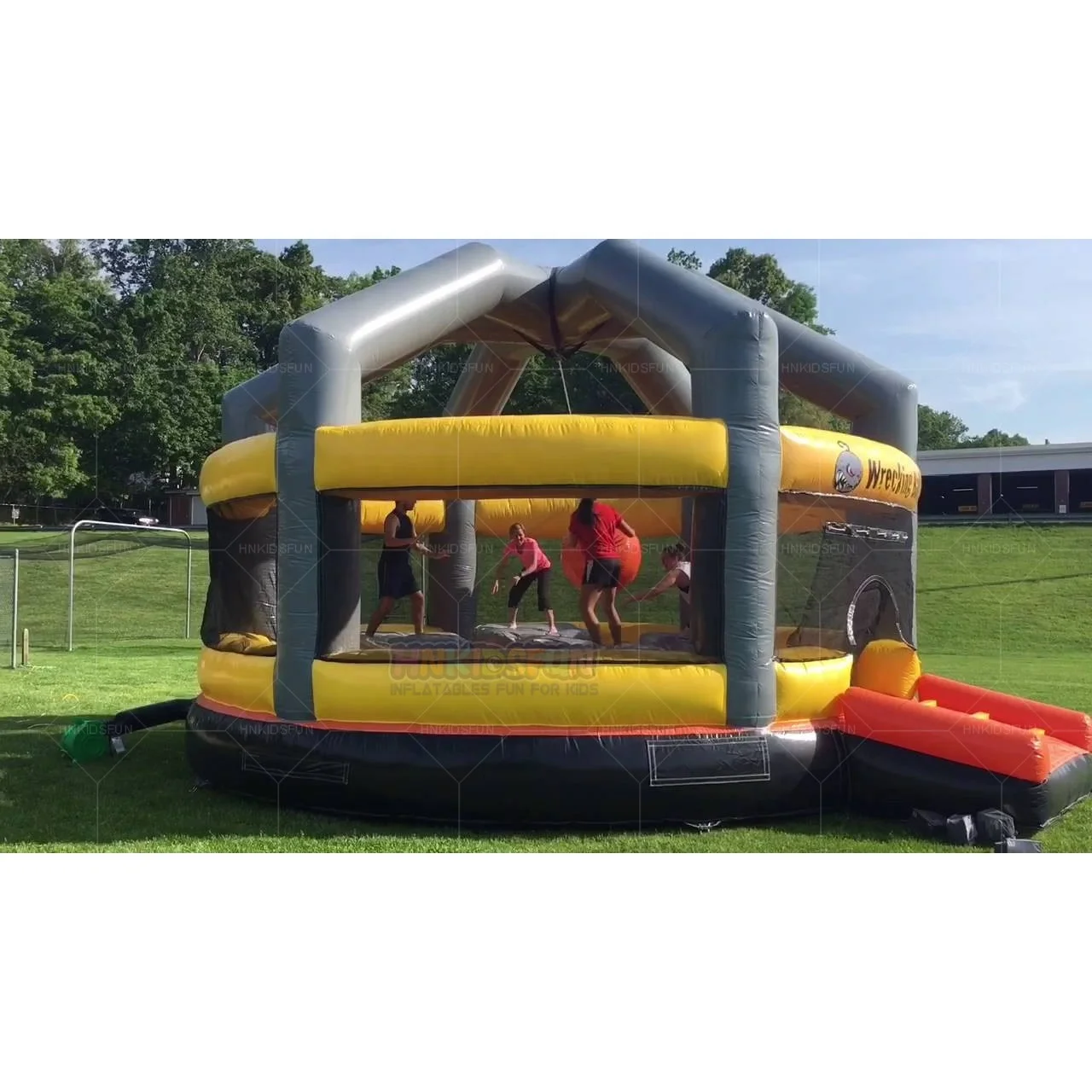 Funny Inflatable Sport Games Inflatable Wrecking Ball Destroy Ball PVC Plastic Unisex Inflatable Toys Pelotas De Plastico 3years