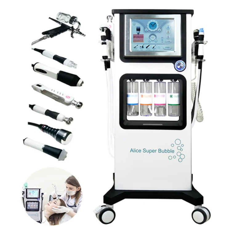 7 In 1 Hydro Oxigen Diamond Microdermabrasion Hydra Jet Peel Facial Jetpeel Machine