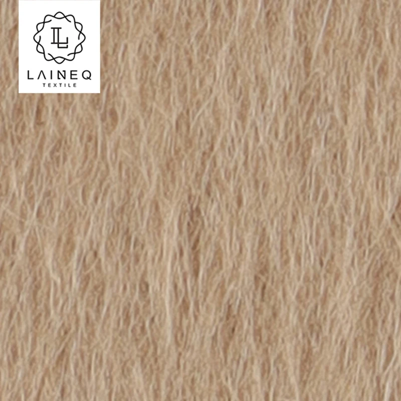 Effortless Elegance: 10% Alpaca 90% Australian Wool Single-Faced 600g Lama Pacos Woolen Fabric For Coat
