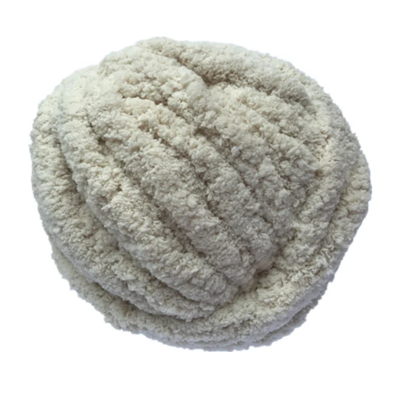 
Wholesale Chenille Thick Chunky Yarn 28 Yards 6 Bulky For Arm Knitting Blankets Scarves Cat Bed Great Substitute for Wool 
