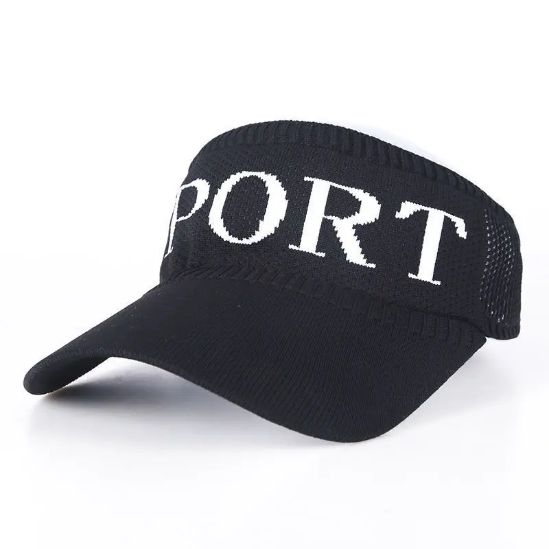 2022 Cheap promotion Spring Summer Unisex Outdoor Sport sun hat visor women empty top sun hat