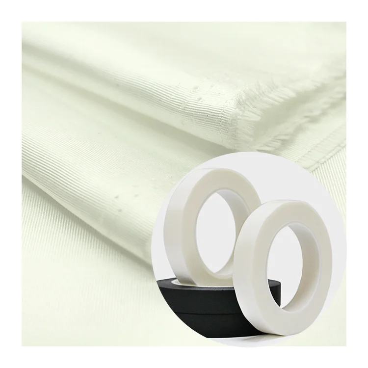 75D*100D 100% Acetate Woven Fabric cloth adhesive medical tape fabric Acetate tape Fabric
