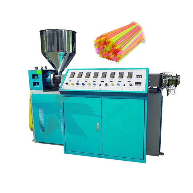 Полностью новый экструдер для питьевой соломы из пла-полипропилена, производственная линия