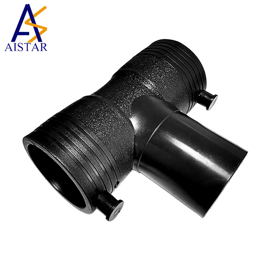 Aistar 50mm Single Layer Tee / HDPE Petroleum Pipe Fitting/Accessories for Use on Filling Stations