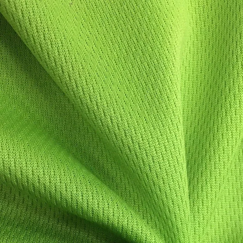 Supplier Soft Stretch Knit 100% polyester bird eye cloth fabric