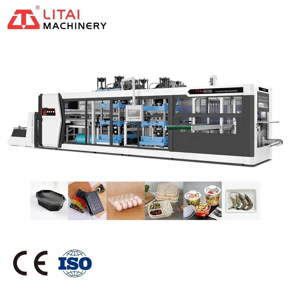 Desktop Multi Station Vacuum Pvc Thermoforming Machine For Sale
