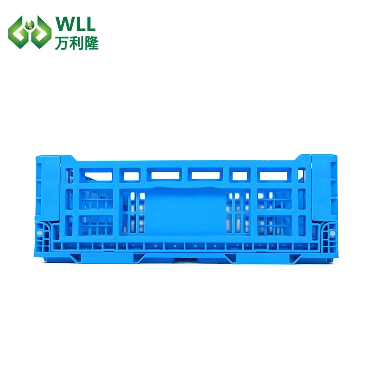 Cold storage packing folding warehouse plastic turnover storage containers bin container box foldable basket