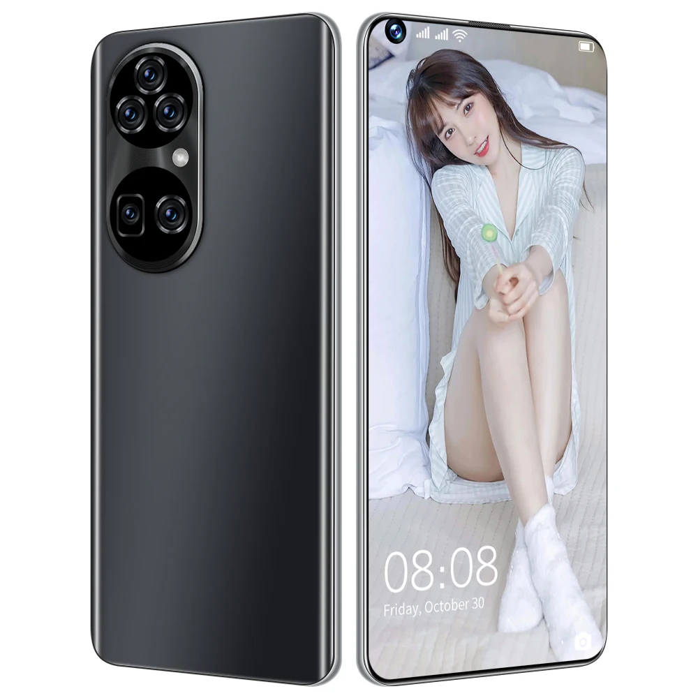 2021 Новый P50Pro + мобильный телефон tecno смартфон 16 + 512 ГБ android 5G мобильные телефоны