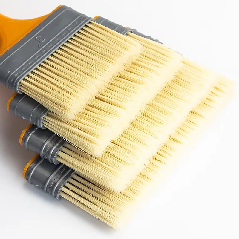 HYSTIC Wall 1~6' Paint Brushes Cleaning Varnish Nylon Wire Brush with Plastic Handle
