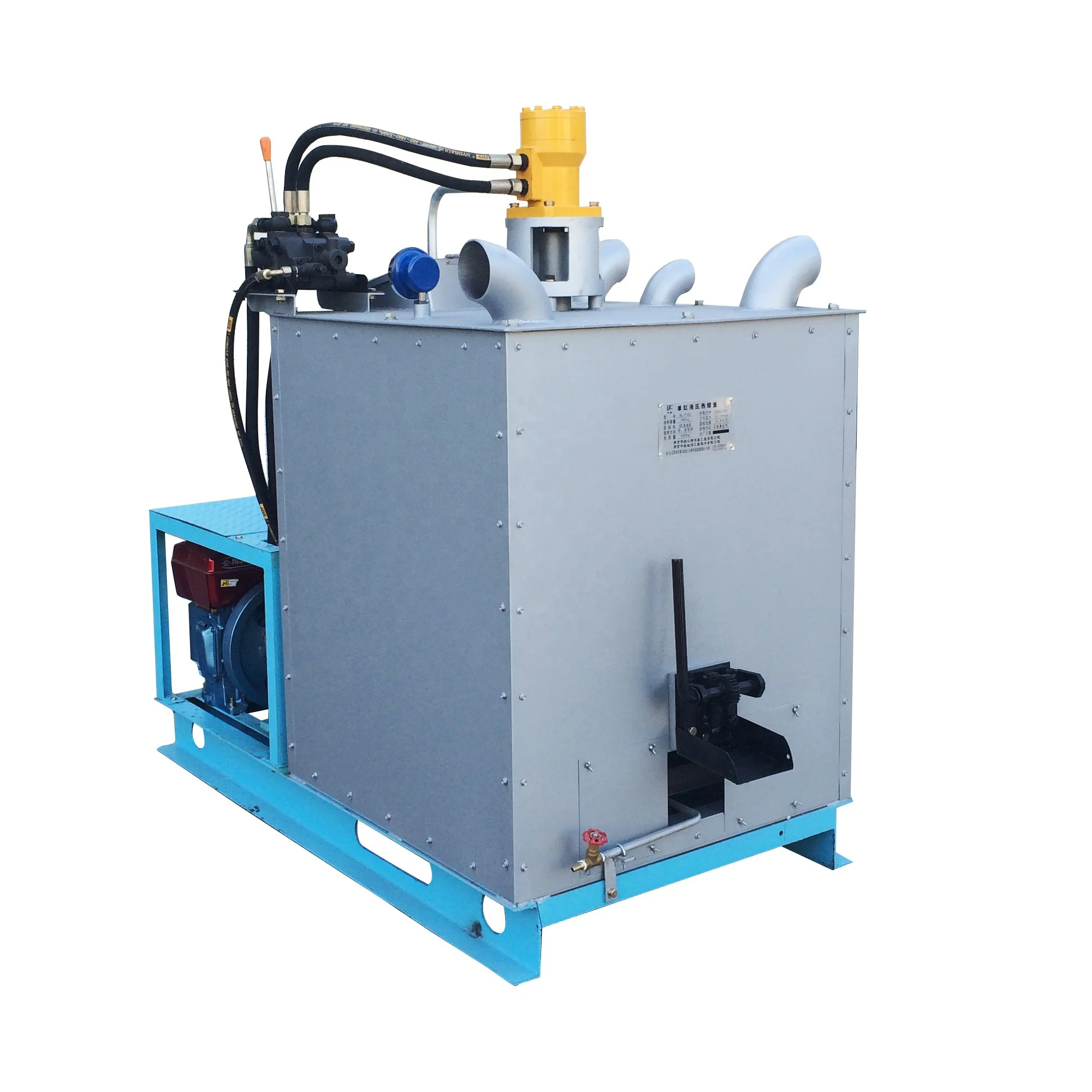 500Kg Hydraulic Single Tank Thermoplastic Paint Preheater For Road Marking Parking