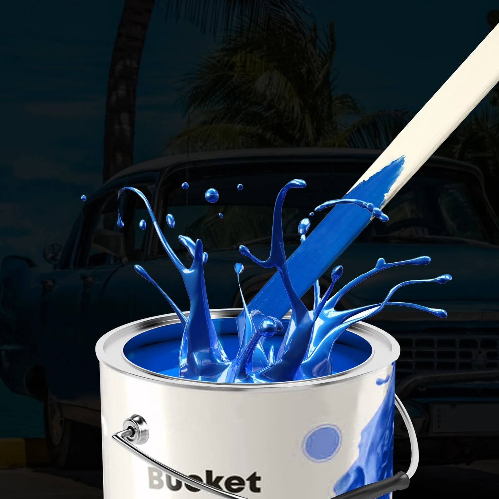 Customized Size Bamboo Paint Mixing Sticks