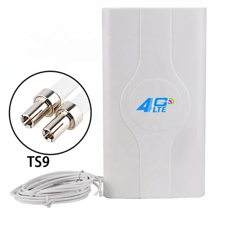  Усилитель 3G 4G LTE панель MIMO 700-2600 МГц антенна 2 * SMA/CRC9/TS9 для модема